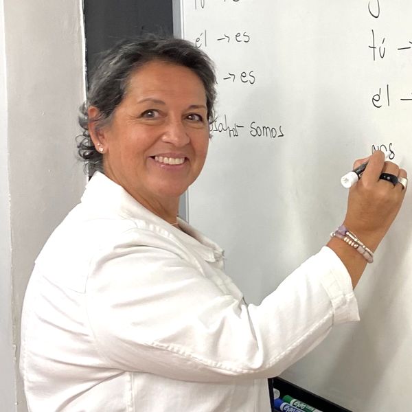 Gloria Alveal,
                    Spanish language instructor at Berges Institute